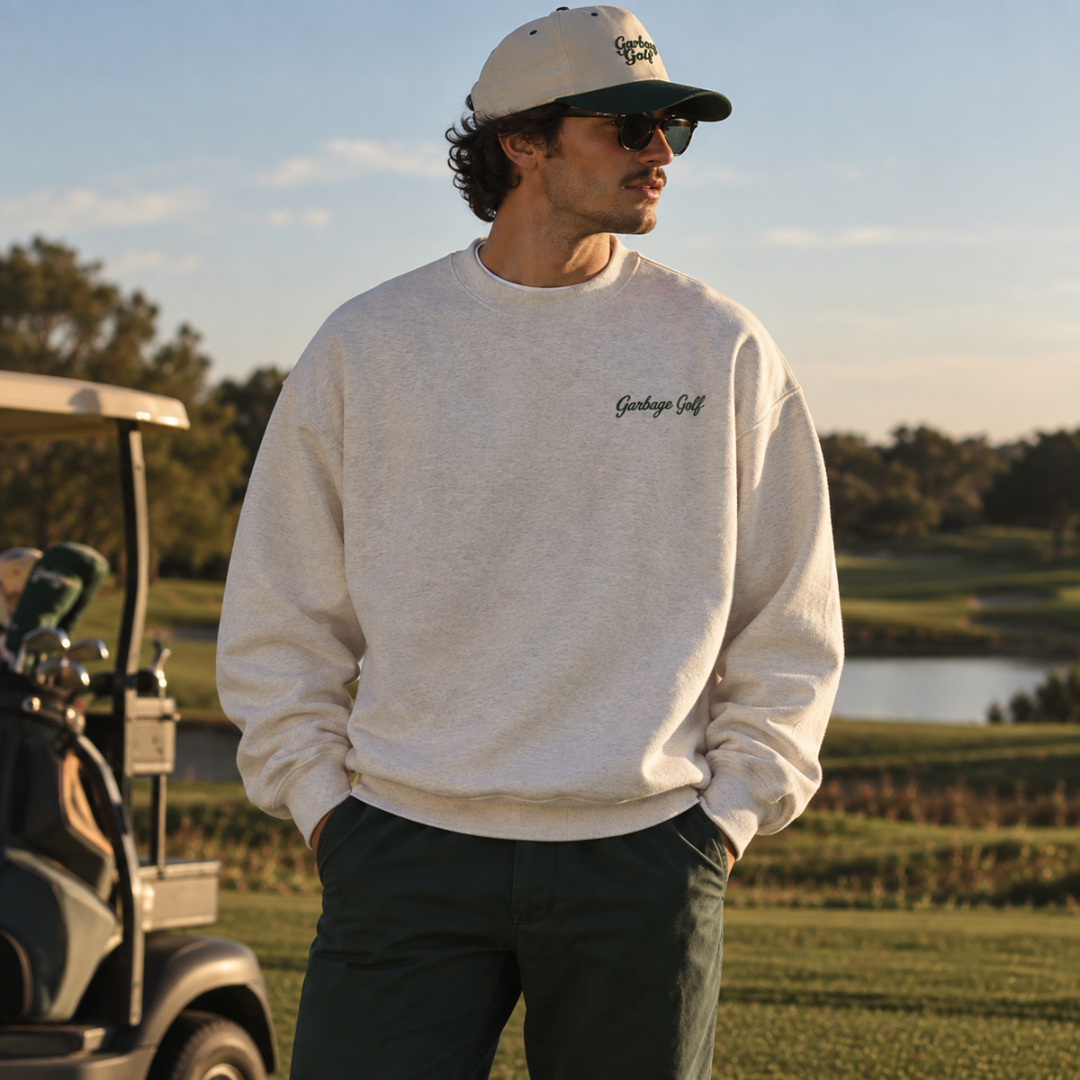 Signature Garbage Golf Crewneck