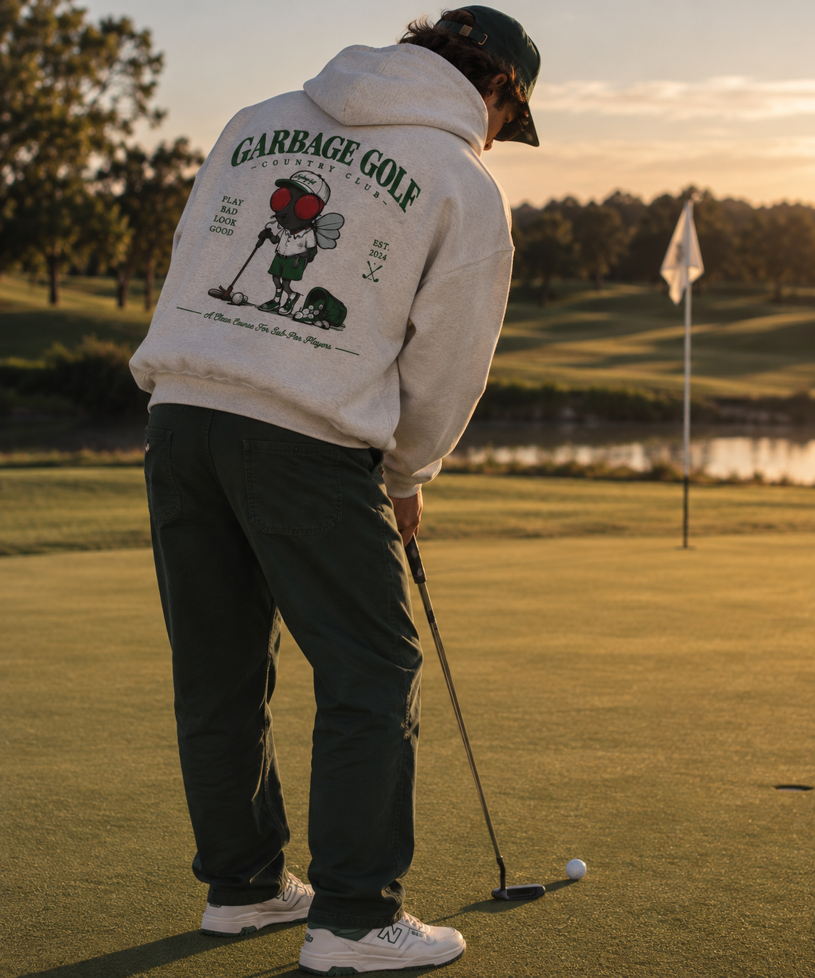 Signature Oversized Garbage Golf Hoodie